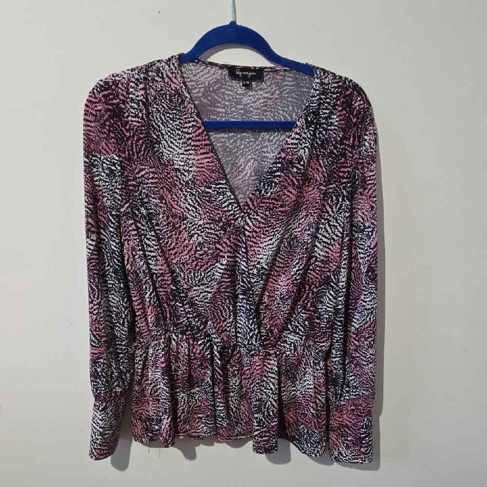 Ladies XL Lily Morgan Long Sleeved Top